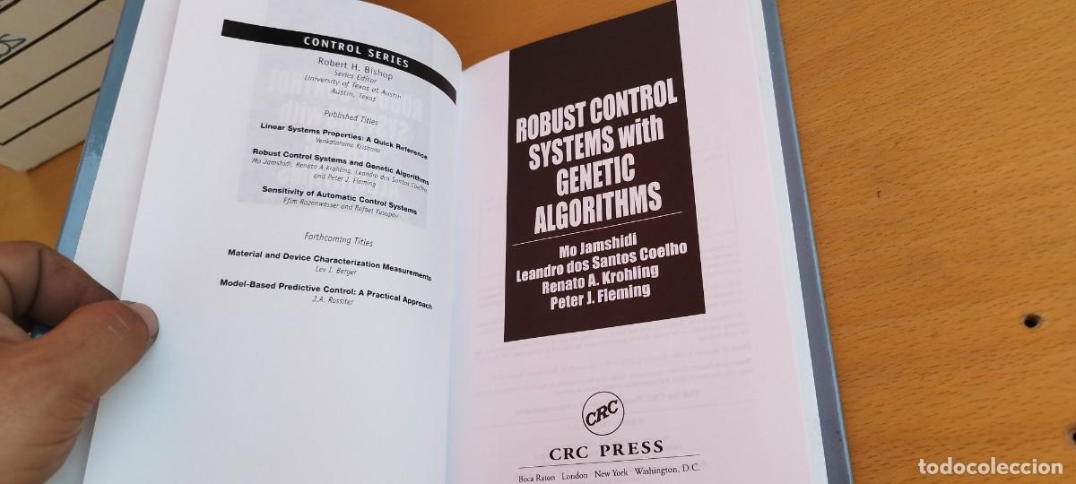 Libros antiguos: ROBUST CONTROL SYSTEMS WITH GENETIC/EN INGLES Sistemas de control robustos con algoritmos gen&eacute;ticos - Foto 6