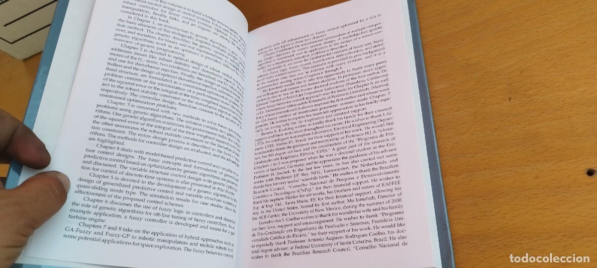 Libros antiguos: ROBUST CONTROL SYSTEMS WITH GENETIC/EN INGLES Sistemas de control robustos con algoritmos gen&eacute;ticos - Foto 10