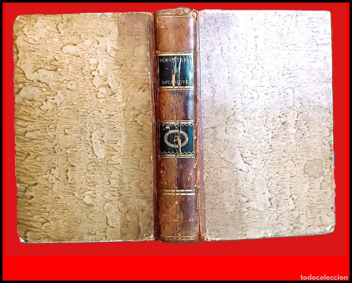 Antiquarische B&uuml;cher: A&ntilde;o 1787: Libro de bot&aacute;nica del siglo XVIII.