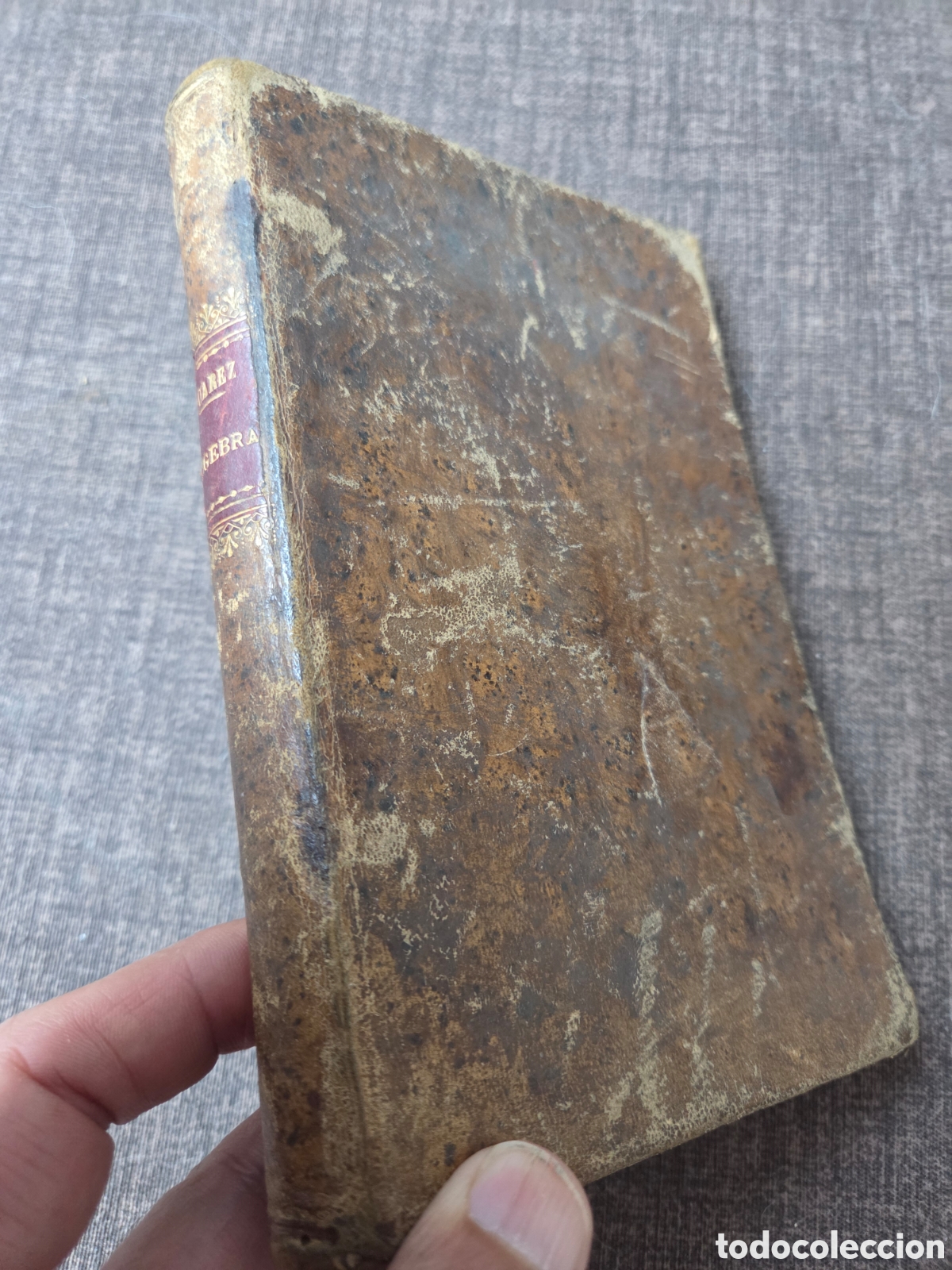 Antiquarische B&uuml;cher: ALGEBRA, 1902 + TRIGONOMETR&Iacute;A 1901 Su&aacute;rez Somonte Ignacio.