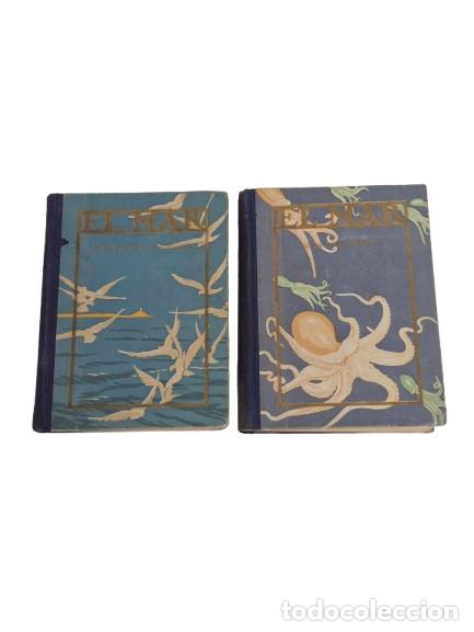 Libros antiguos: 2 Tomos - Tomos I y III - Capit&aacute;n Arg&uuml;ello - El Mar - El Mar y la Naturaleza - La Vida Submarina
