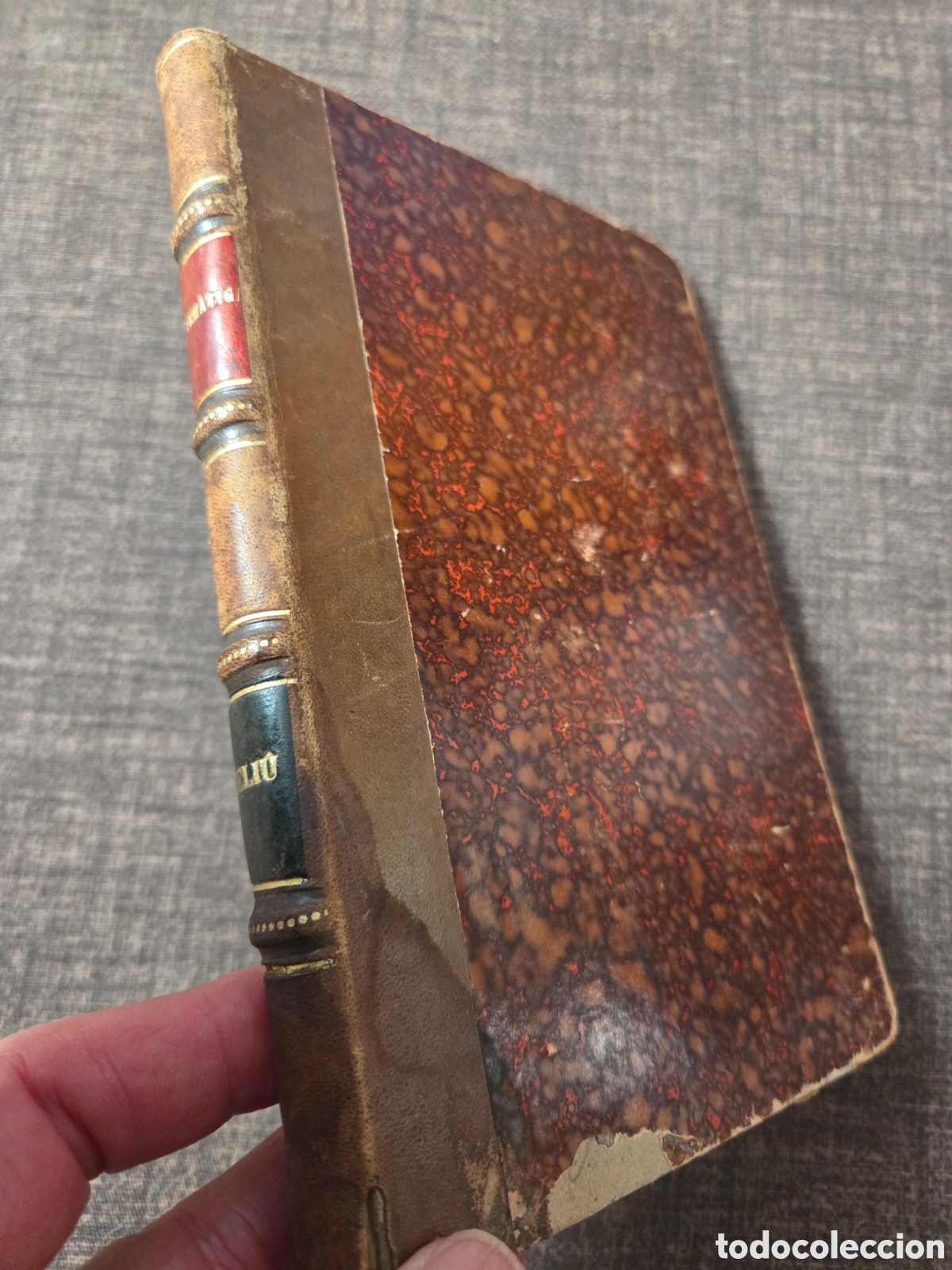 Old books: Feli&uacute; Jacinto TRATADO ELEMENTAL DE MATEM&Aacute;TICAS para uso del colegio gral. militar. Toledo 1858 Tomo1