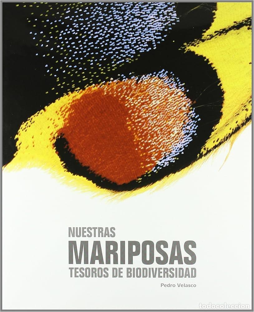 Libros antiguos: Nuestras mariposas. Tesoros de Biodiversidad. Pedro Velasco