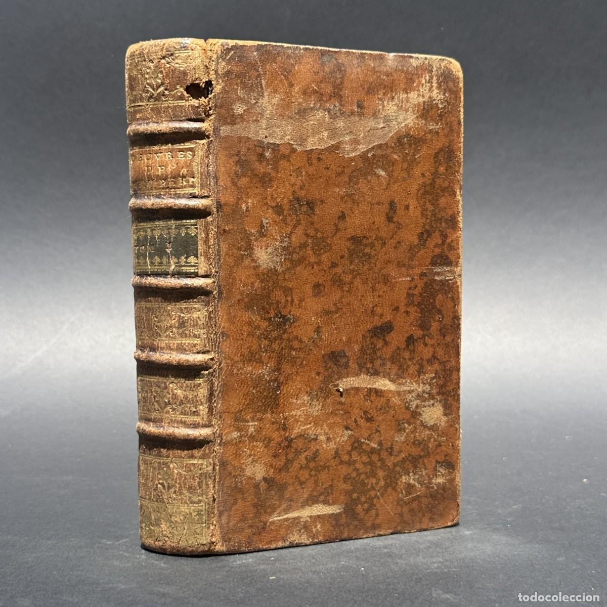 Livros antigos: a&ntilde;o 1753 - LAS OBRAS DE MAUPERTUIS - FISICA - ASTRONOMIA - GEOGRAFIA