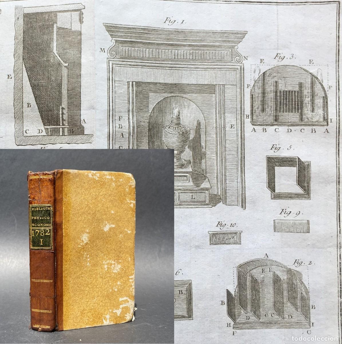 Libros antiguos: A&ntilde;o 1788 - Agricultura - Viticultura - Enolog&iacute;a - Veterinaria - Medicina - Bibliotheque physico-&eacute;con