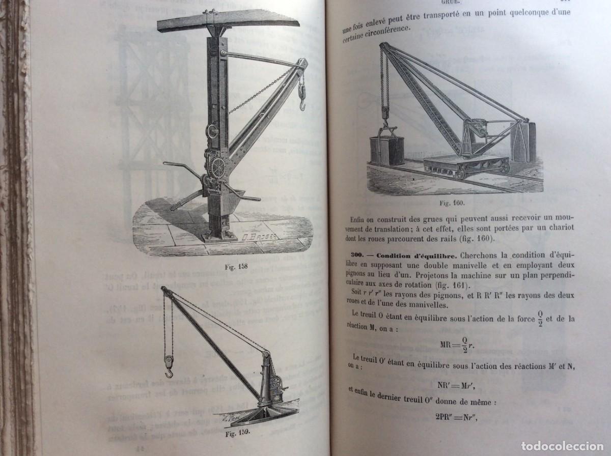 Libros antiguos: Cours de m&eacute;canique &eacute;l&eacute;mentaire, &agrave; l'usage des aspirants au baccalaur&eacute;at .. E. Combette. Ano 1888.