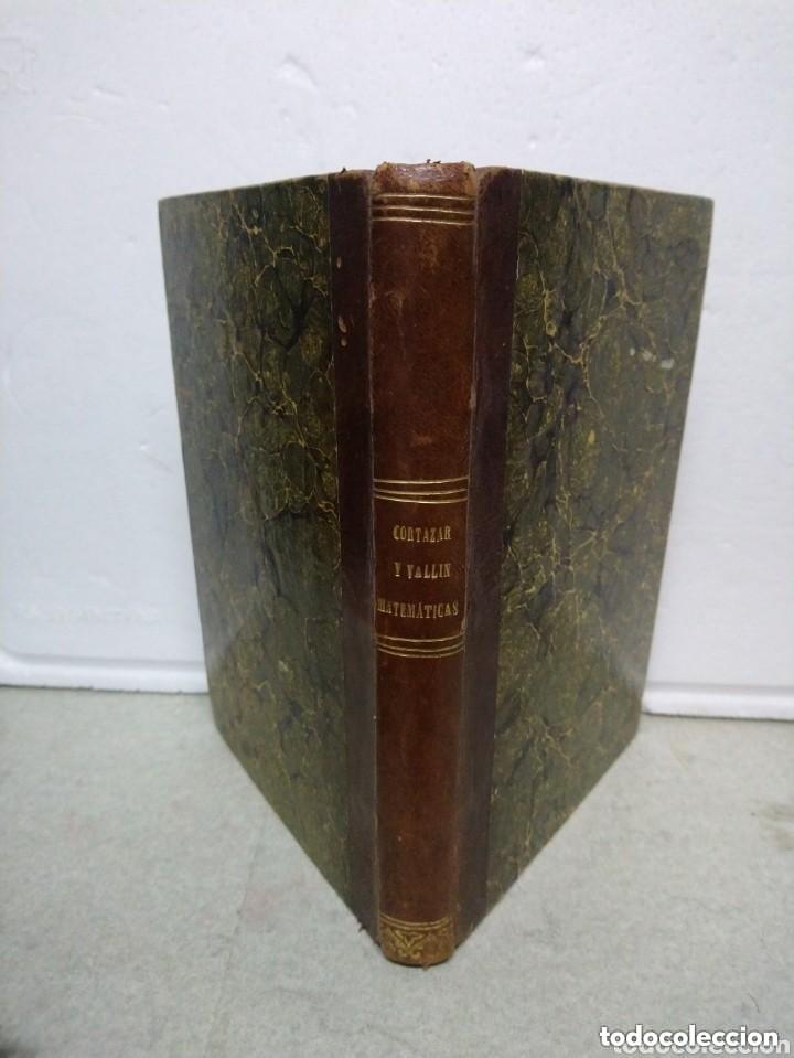 Libros antiguos: 1852 TRATADO DE GEOMETRIA ELEMENTAL / 1853 ELEMENTOS DE MATEM&Aacute;TICAS TRIGONOMETRIA RECTIL&Iacute;N. CORT&Aacute;ZAR