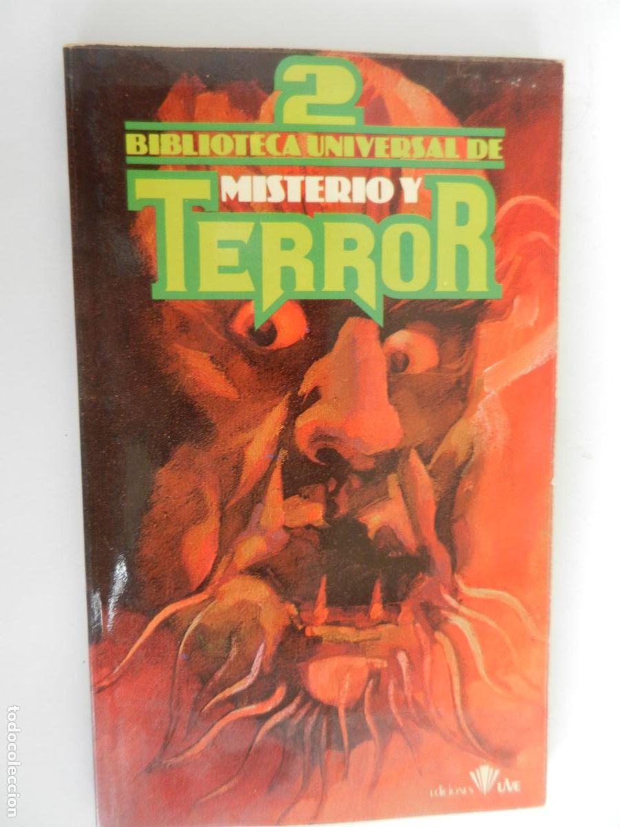 Libros antiguos: BIBLIOTECA UNIVERSAL DE MISTERIO Y TERROR 2 - JOS&Eacute; ANTONIO VALVERDE - EDICIONES UVE 1981