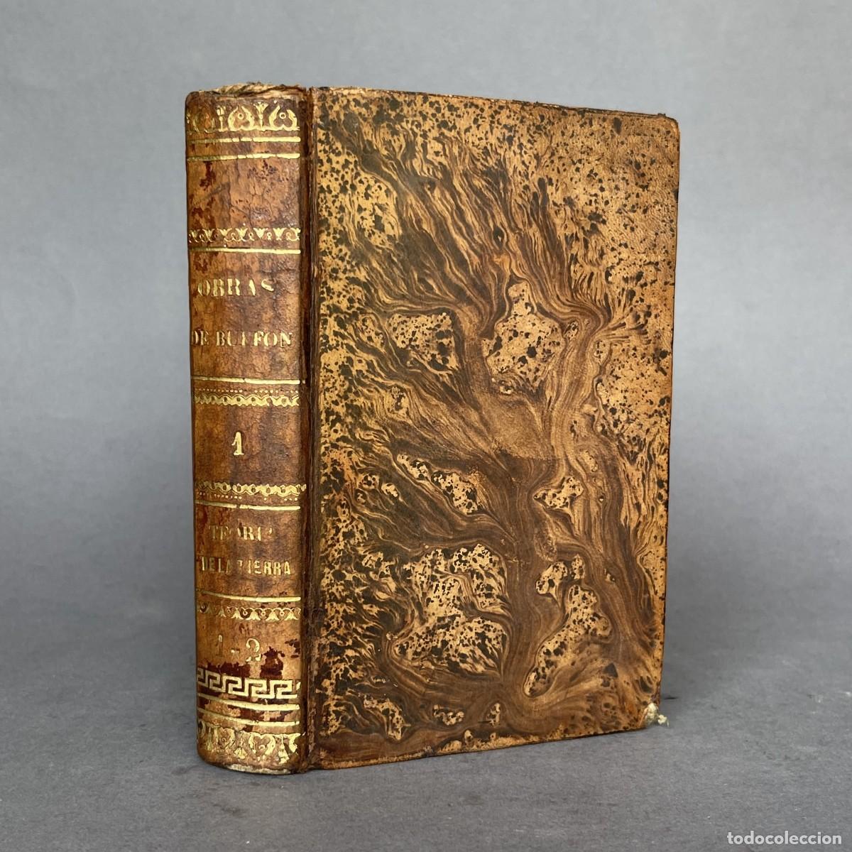 Libros antiguos: A&ntilde;o 1832 - BUFFON - GEOLOGIA - Teor&iacute;a de la tierra - OBRAS COMPLETAS