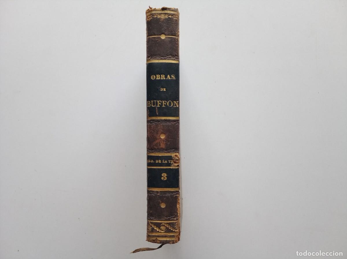 Libros antiguos: OBRAS COMPLETAS DE BUFFON. TEORIA DE LA TIERRA II. BARCELONA 1832.
