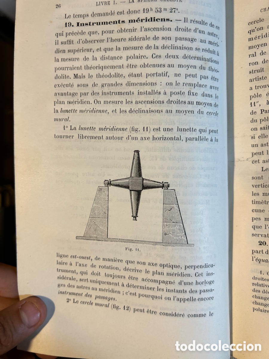 Libros antiguos: LECONS DE COSMOGRAPHIE - GARCET - A6 - Foto 6