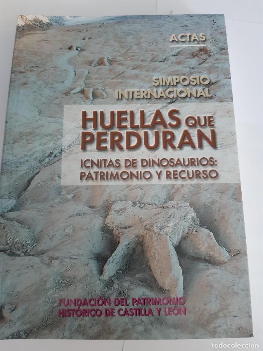 Libros antiguos: HUELLAS QUE PERDURAN. ICNITAS DE DINOSAURIOS: PATRIMONIO Y RECURSO PALEONTOLOGIA