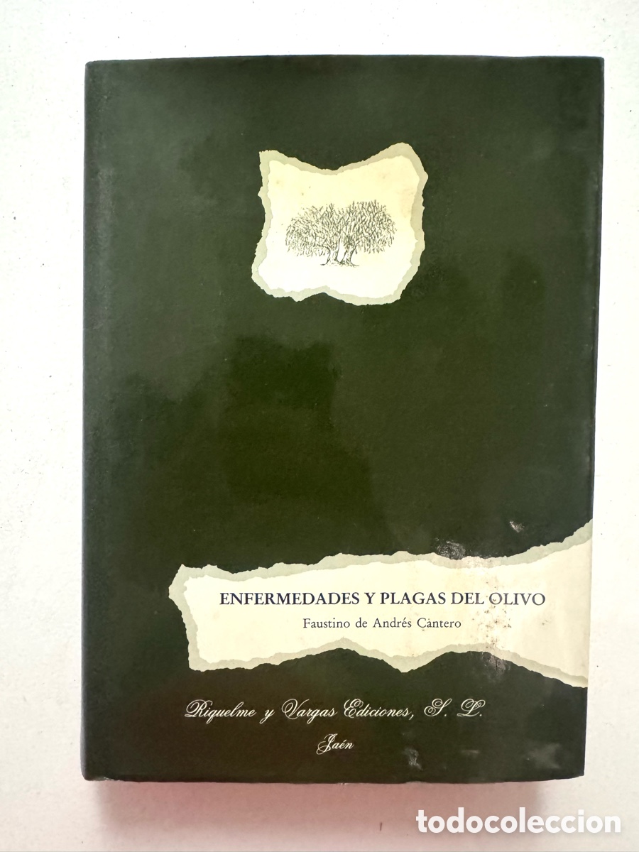 Libros antiguos: ENFERMEDADES Y PLAGAS DEL OLIVO 1991 FAUSTINO DE ANDR&Eacute;S CANTERO 2&ordf; EDICI&Oacute;N RIQUELME Y VARGAS