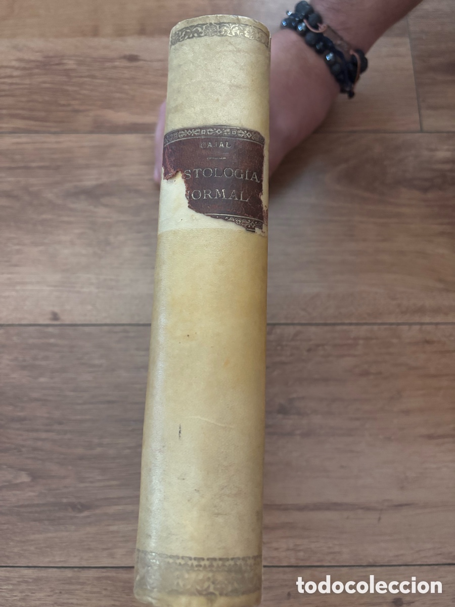 Libros antiguos: 1910 Cajal Manual de Histolog&iacute;a normal y de t&eacute;cnica Microgr&aacute;fica