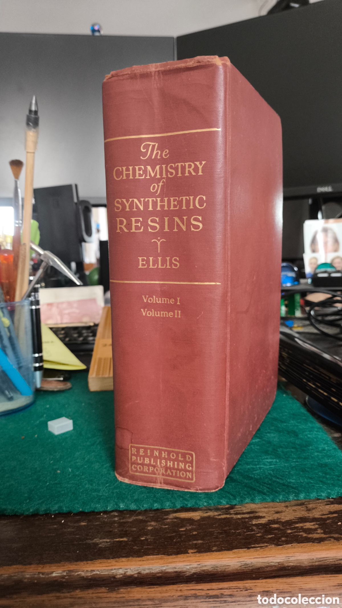 Old books: The Chemistry of Synthetic Resins &middot; Carleton Ellis &middot; 1935