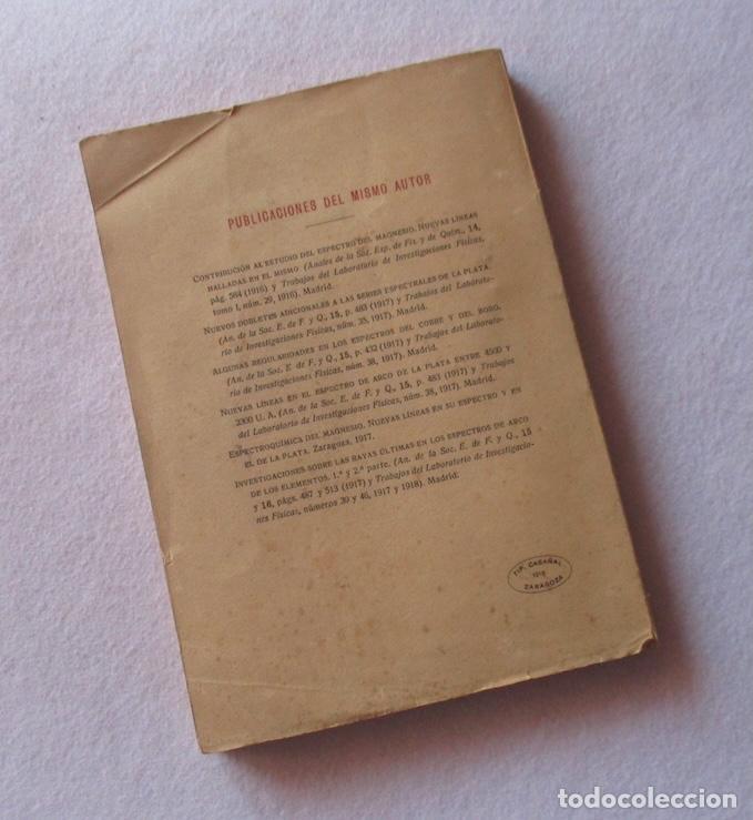 Libros antiguos: EJERCICIOS PRACTICOS DE QUIMICA - MANUAL. A. CATALAN - 1919 - Foto 7
