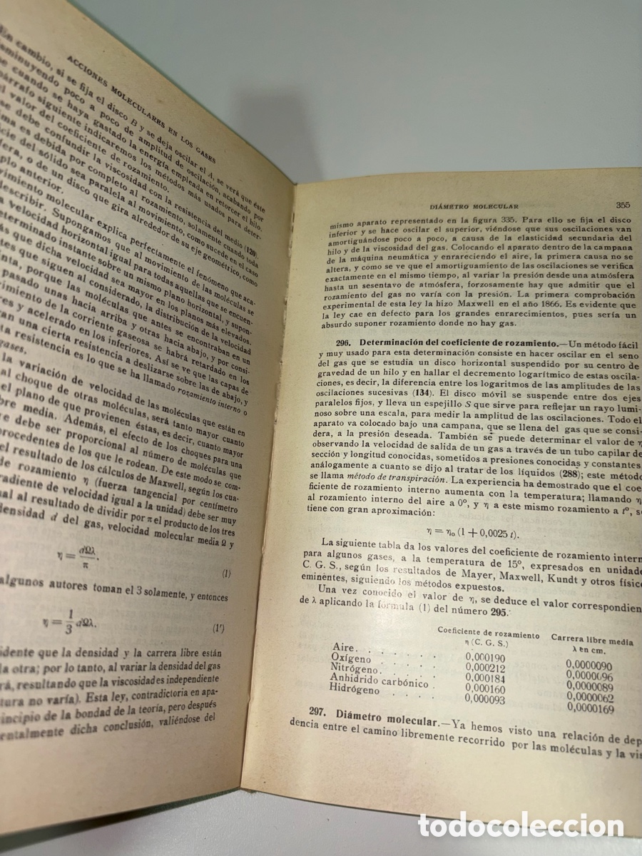 Libros antiguos: Tratado de F&iacute;sica Murani - Foto 8
