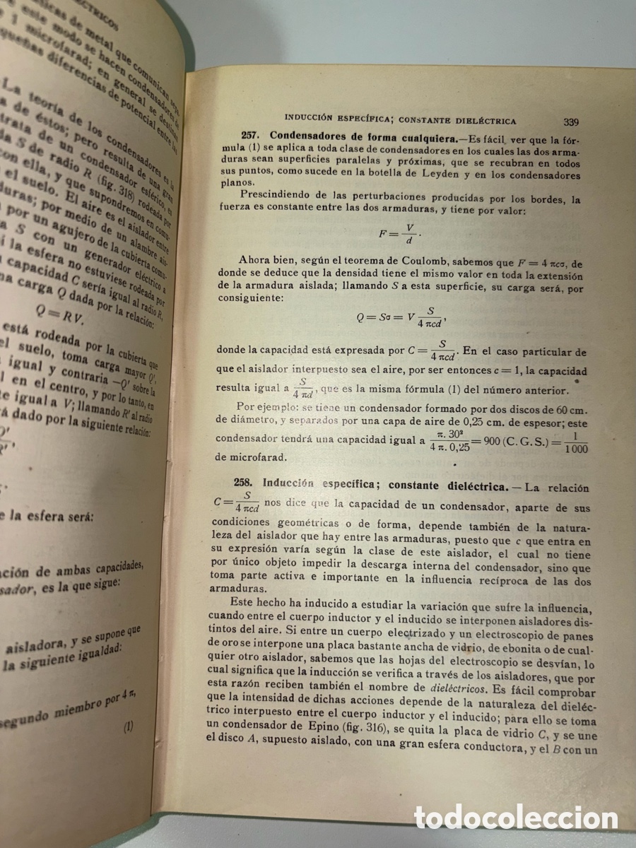 Libros antiguos: Tratado de F&iacute;sica Murani - Foto 17
