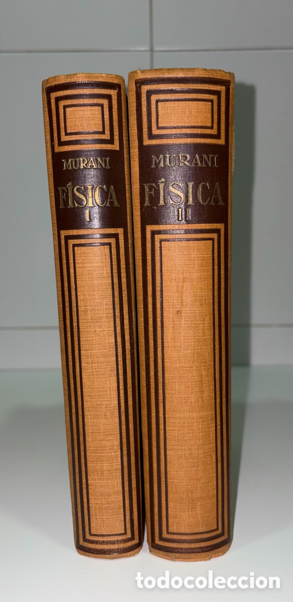 Libros antiguos: Tratado de F&iacute;sica Murani