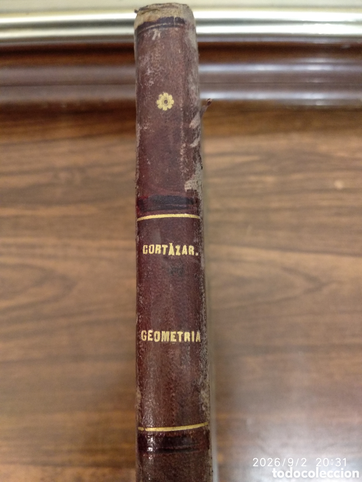 Libros antiguos: Geometr&iacute;a elemental (D.Juan Cort&aacute;zar) - Foto 6