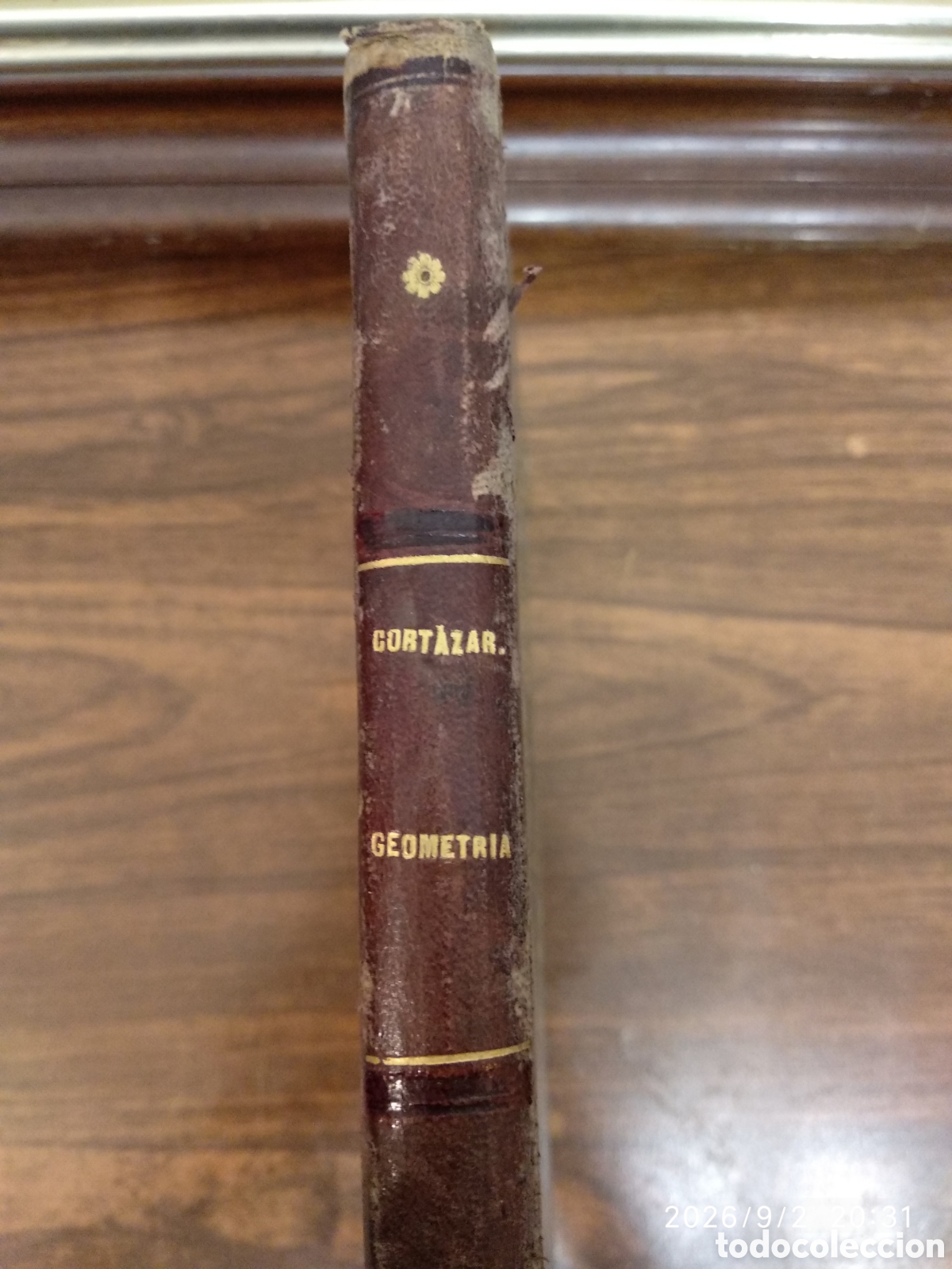 Libros antiguos: Geometr&iacute;a elemental (D.Juan Cort&aacute;zar) - Foto 7
