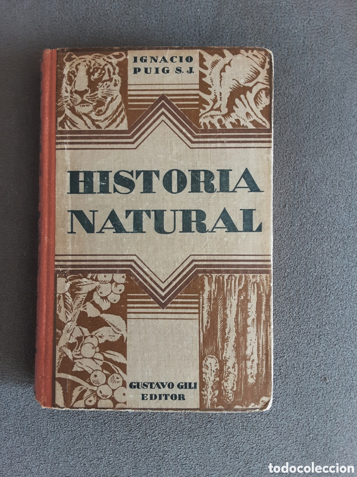 Libros antiguos: LIBRO ANTIGUO 1932 HISTORIA NATURAL POR IGNACIO PUIG ILUSTRADO