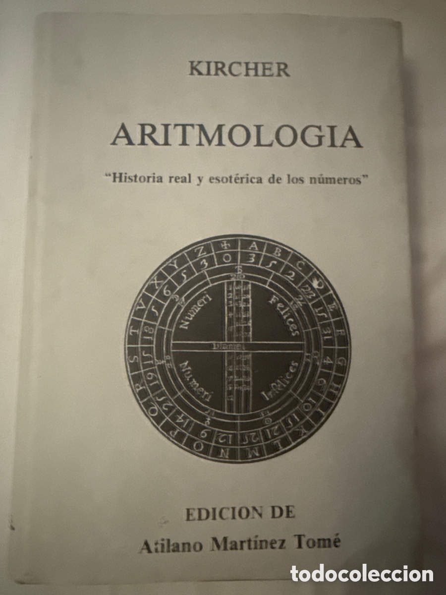 Libros antiguos: Aritmologia &rdquo;historia real y esot&eacute;rica de los n&uacute;nero&rdquo;