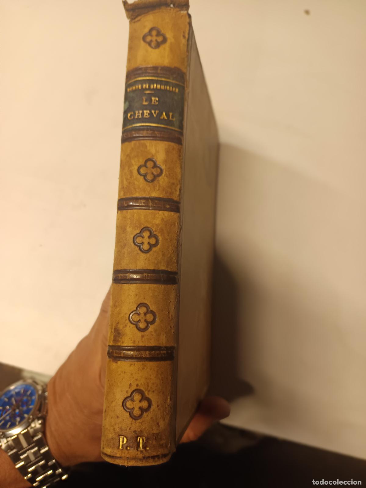 Libros antiguos: LE CHEVAL SOINS PRATIQUES COMTE DE COMMINGES, CUIDADO PRACTICO DEL CABALLO, EN FRANCES - Foto 2