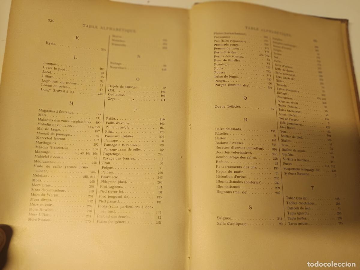 Libros antiguos: LE CHEVAL SOINS PRATIQUES COMTE DE COMMINGES, CUIDADO PRACTICO DEL CABALLO, EN FRANCES - Foto 10
