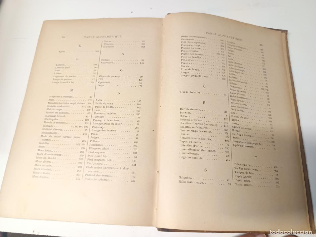 Libros antiguos: LE CHEVAL SOINS PRATIQUES COMTE DE COMMINGES, CUIDADO PRACTICO DEL CABALLO, EN FRANCES - Foto 11