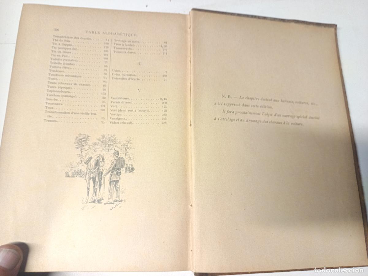 Libros antiguos: LE CHEVAL SOINS PRATIQUES COMTE DE COMMINGES, CUIDADO PRACTICO DEL CABALLO, EN FRANCES - Foto 12