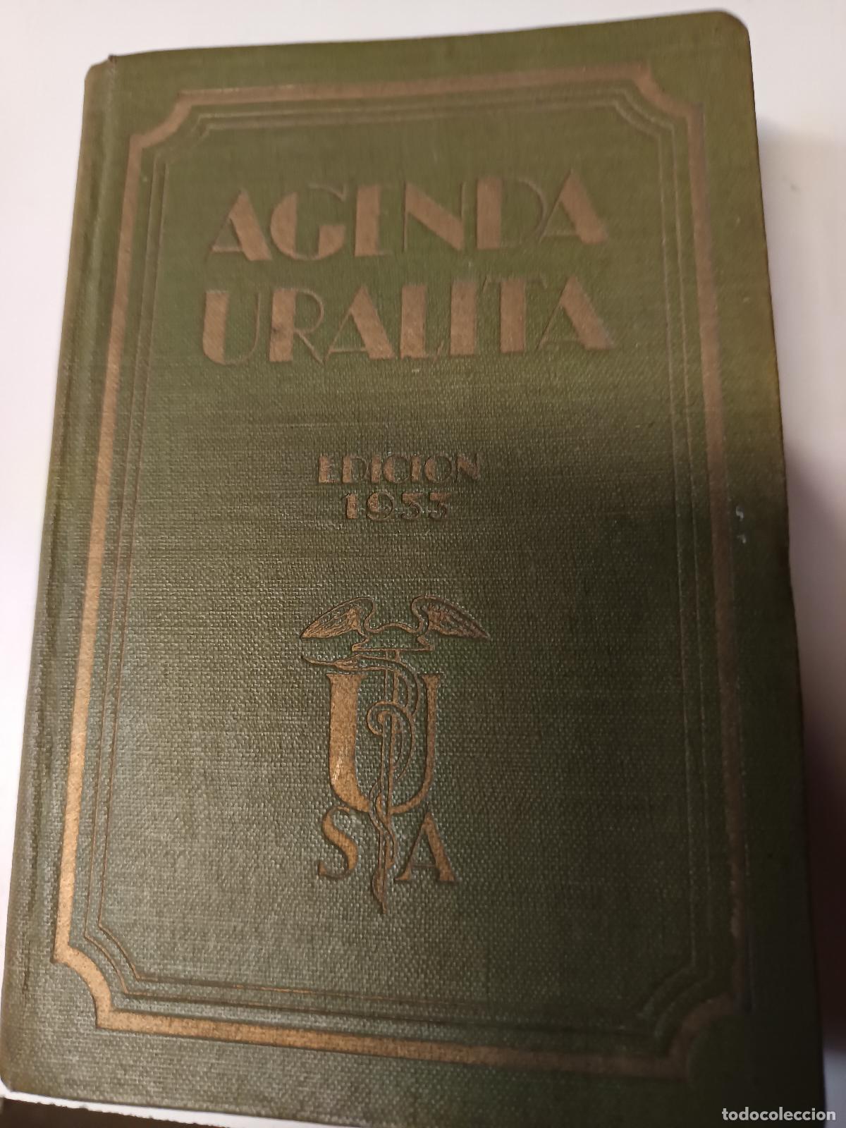 Libros antiguos: AGENDA URALITA. A. DE LANDALUCE. BARCELONA, 1933. PAGS: 520