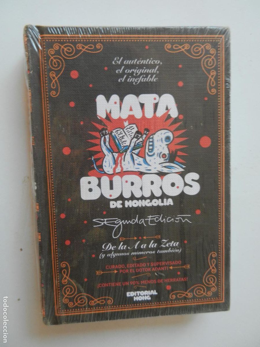 Libros antiguos: MATA BURROS DE MONGOLIA - DAR&Iacute;O ADANTI - EDITORIAL MONG 2020 - NUEVO PRECINTADO.