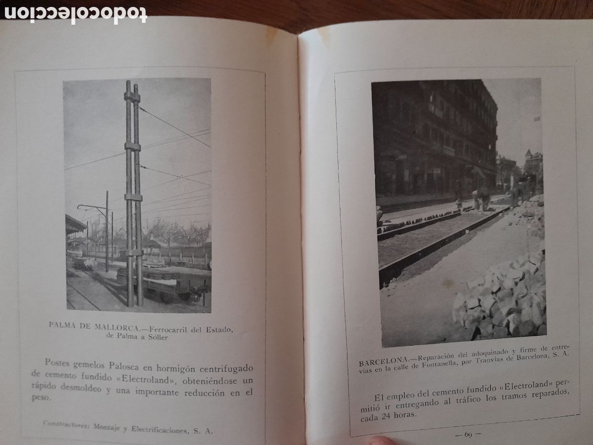 Libros antiguos: Cemeno fundido electroland - Foto 11