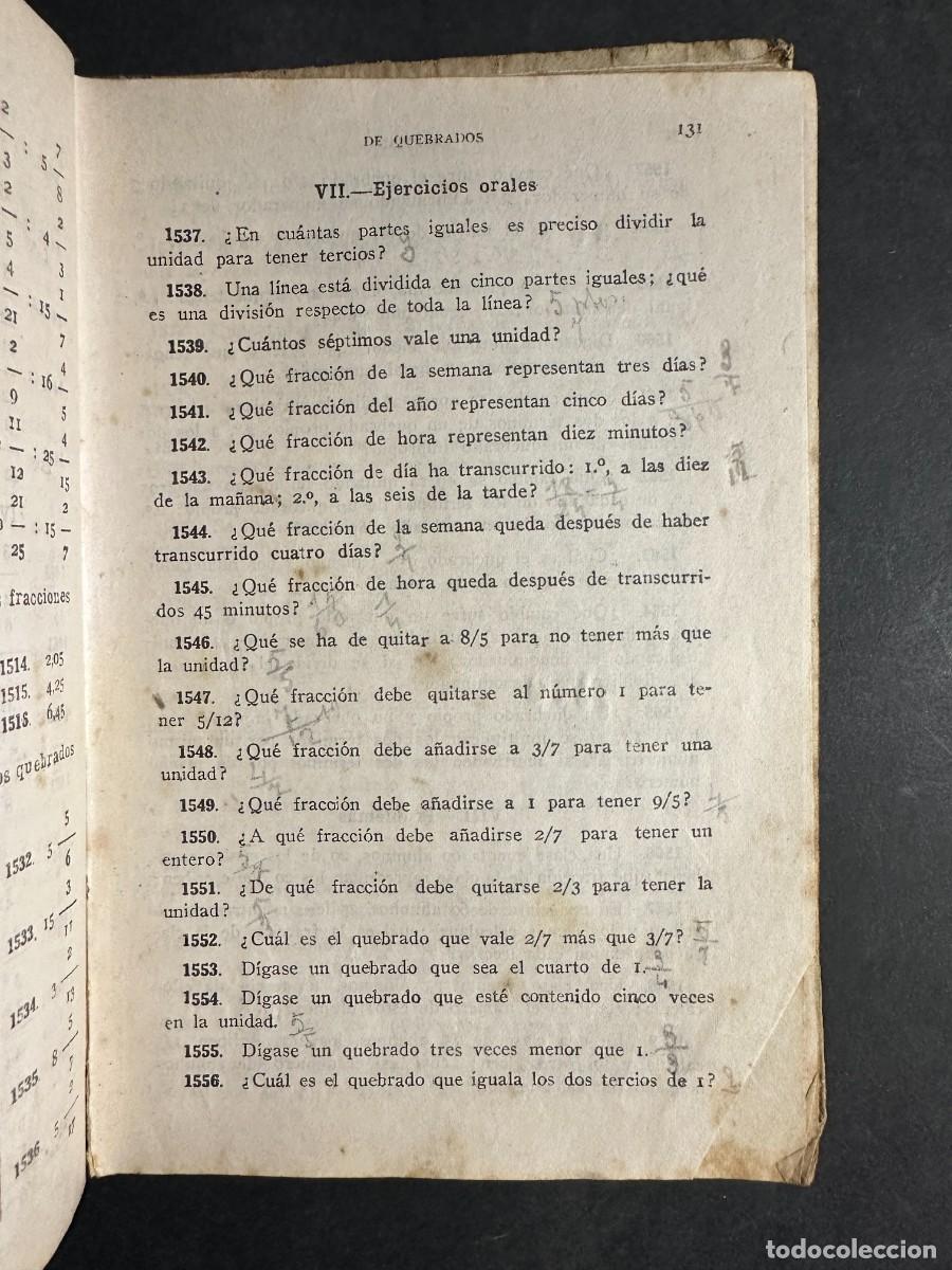 Libros antiguos: ARITMETICA - EDICIONES BRU&Ntilde;O - LIBRO DE ESCUELA - Foto 4