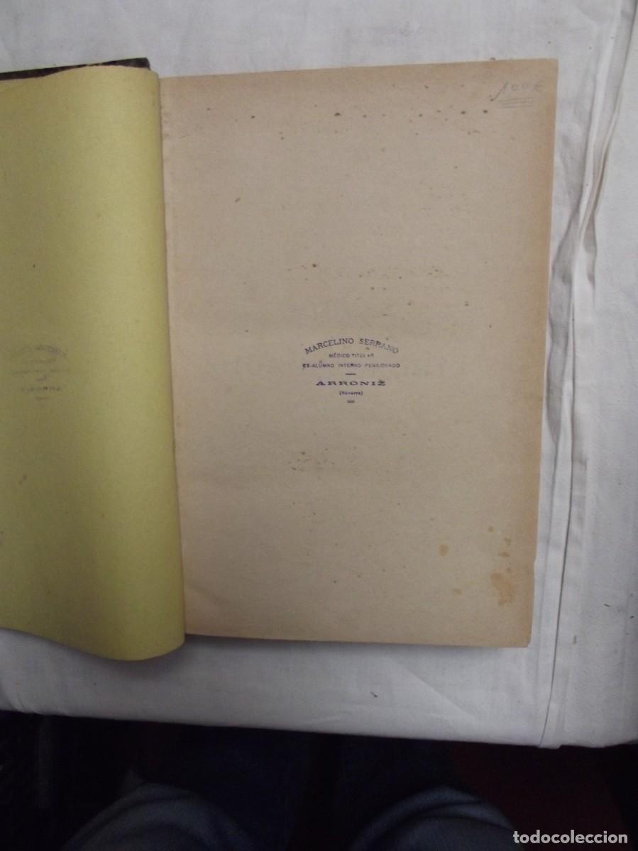 Libros antiguos: ELEMENTOS DE MICROBIOLOGIA POR LUIS DEL RIO Y DE LARA - Foto 2