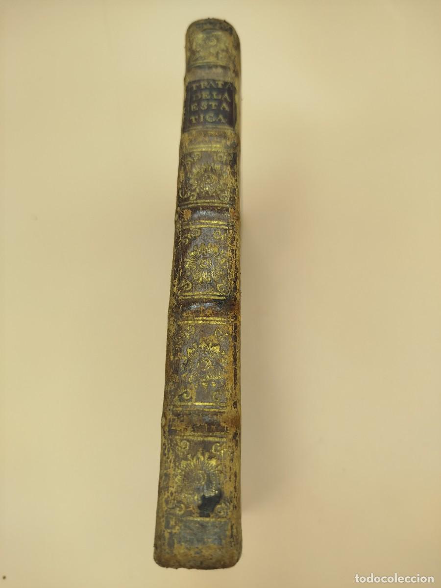Libros antiguos: TRATADO VII DE LA ESTATICA SIGLO XVI - Foto 2