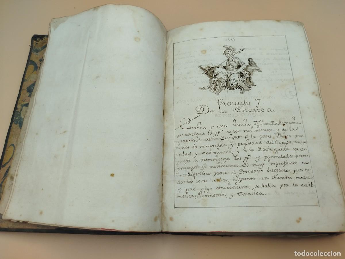 Libros antiguos: TRATADO VII DE LA ESTATICA SIGLO XVI
