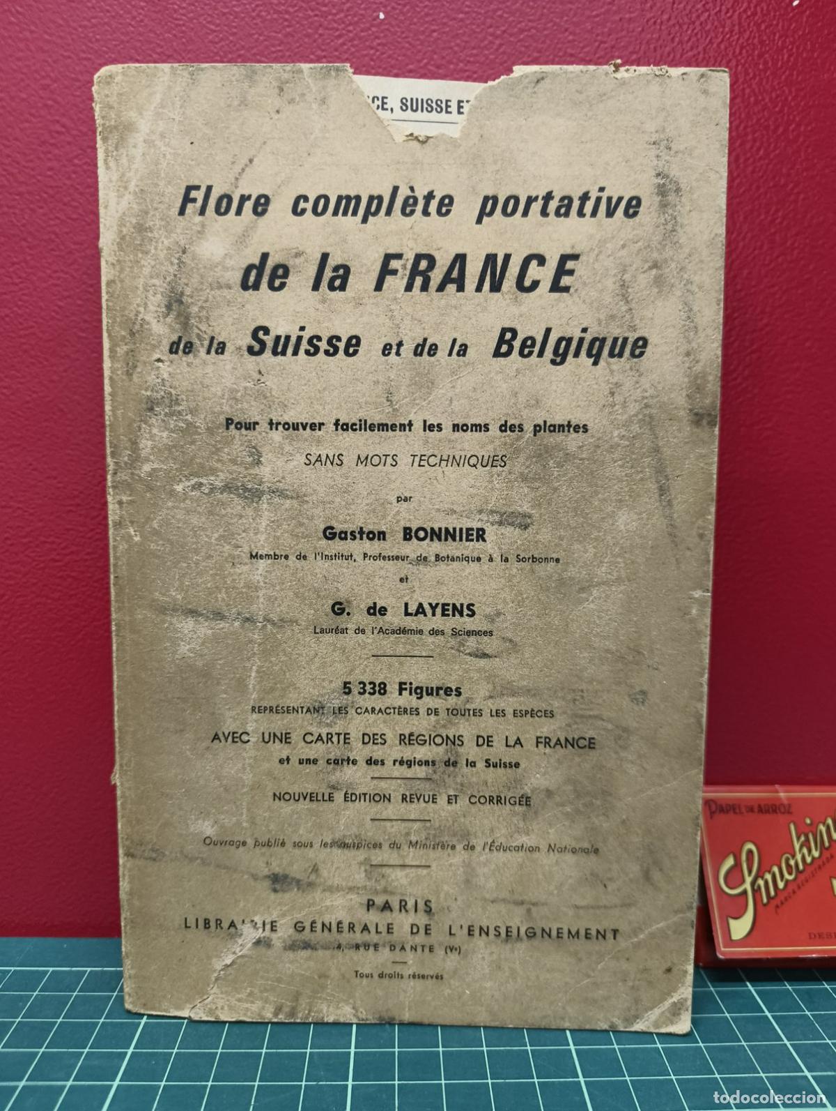 Libros antiguos: Flore compl&egrave;te portative de la France de la Suisse et de la Belgique - Bonnier y de Layens