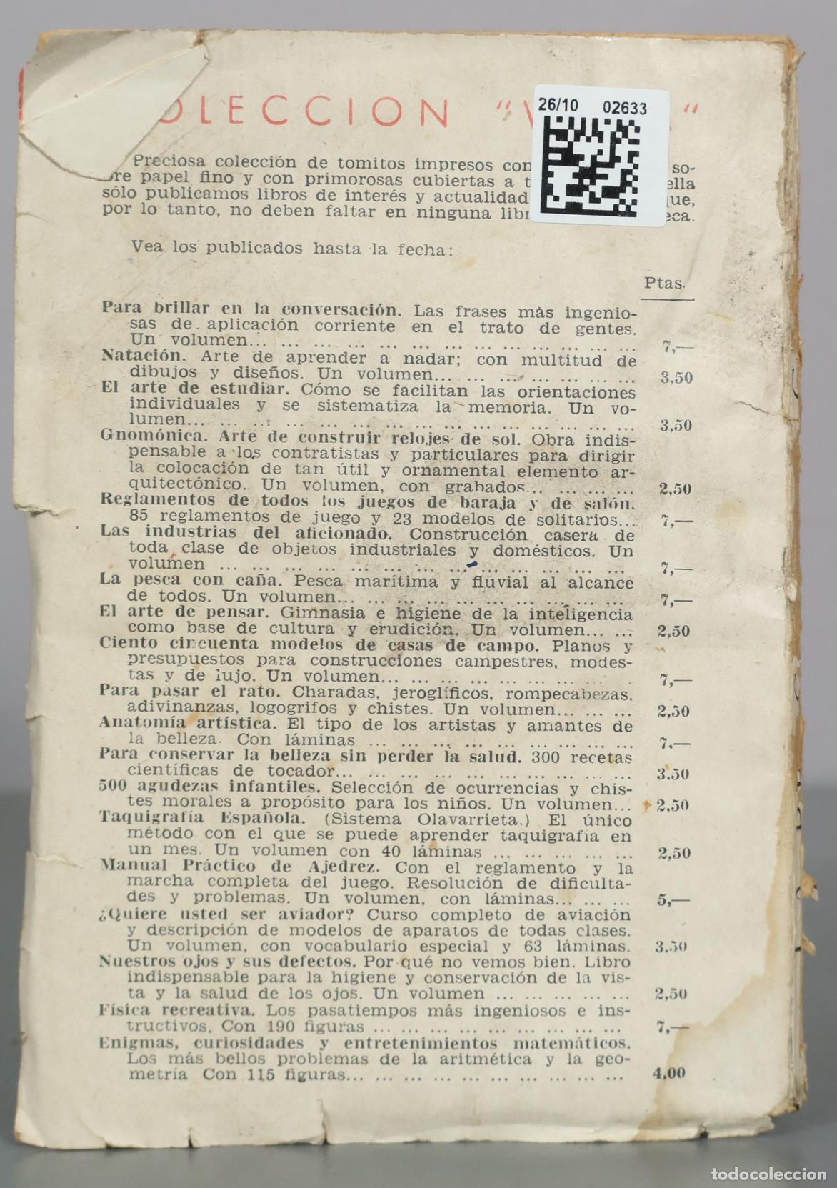 Libros antiguos: La Pesca con Ca&ntilde;a - Joaquin Aroca - Foto 3