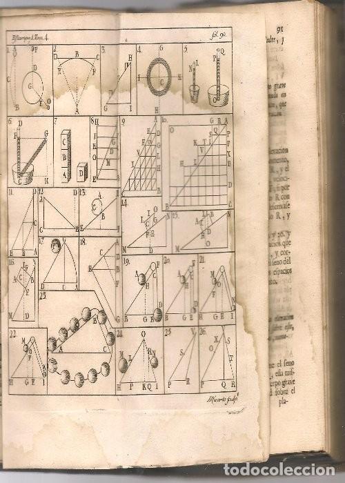 Libros antiguos: TOSCA, ,Compendio Mathematico, tomo IV 1727 oferta - Foto 2
