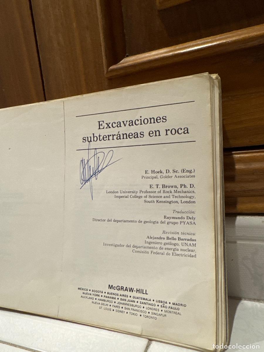 Libros antiguos: Excavaciones subterr&aacute;neas en roca.
