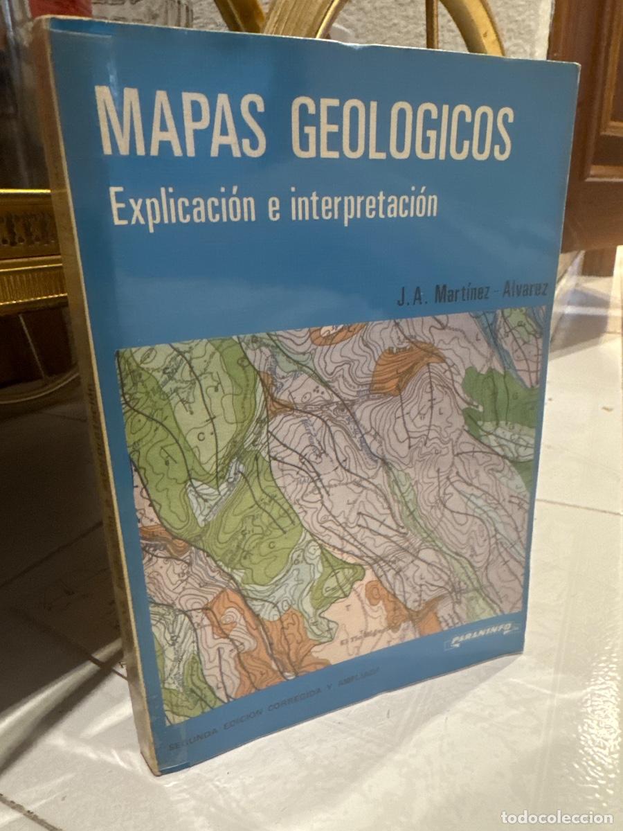 Libros antiguos: MAPAS GEOL&Oacute;GICOS. J.A. Mart&iacute;nez-&Aacute;lvarez - Foto 1