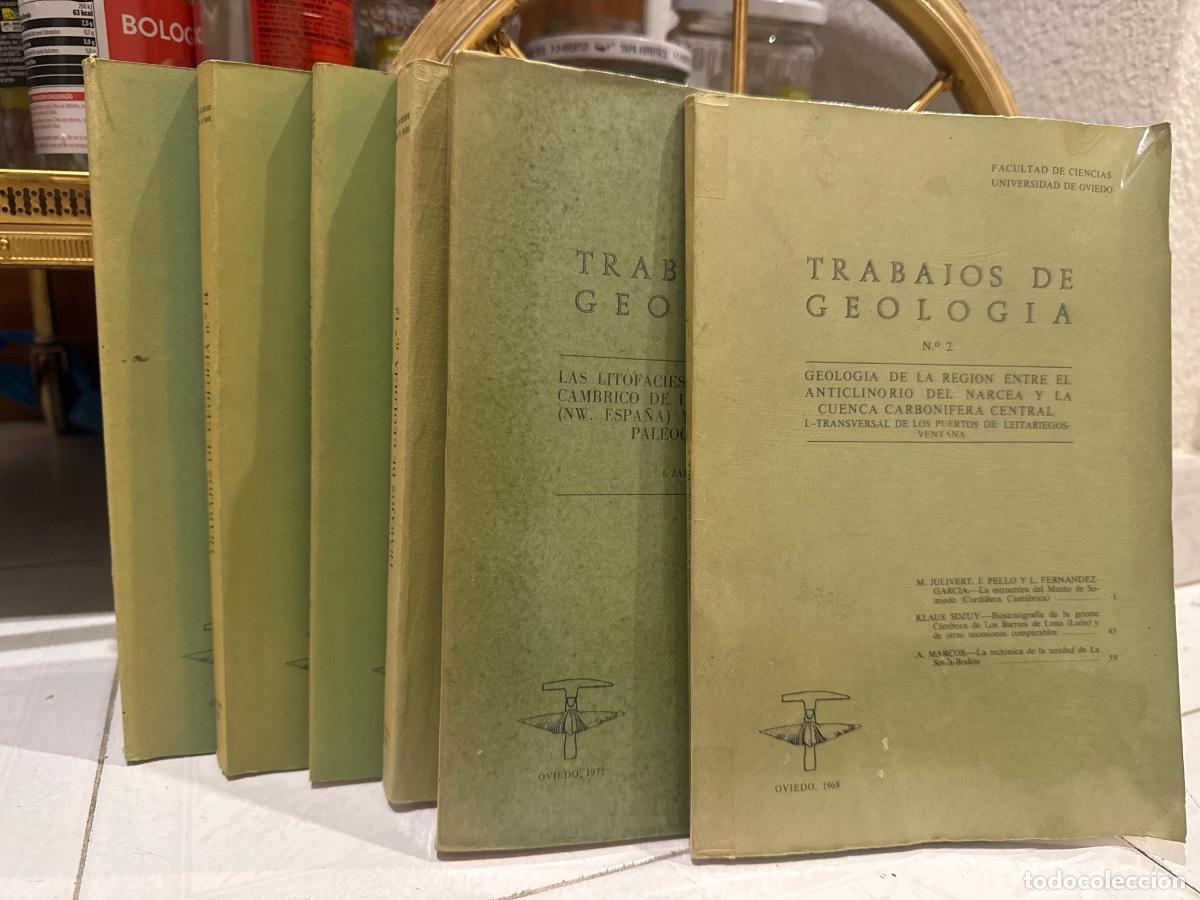 Libros antiguos: Trabajos de Geolog&iacute;a. - Foto 1