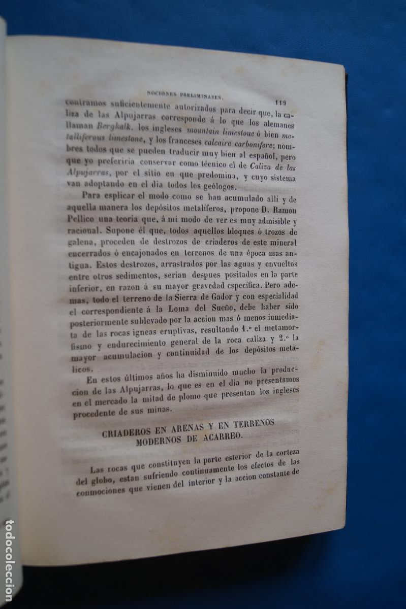 Libros antiguos: ELEMENTOS DE LABOREO DE MINAS. JOAQUIN EZQUERRA DEL BAYO. 1851 - Foto 3