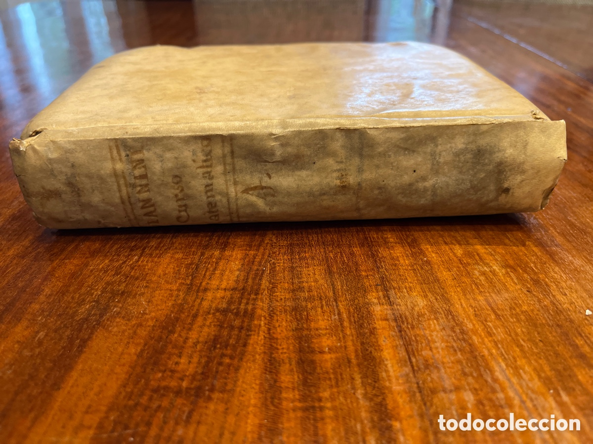 Libros antiguos: Curso matem&aacute;tico 1803 - Foto 6
