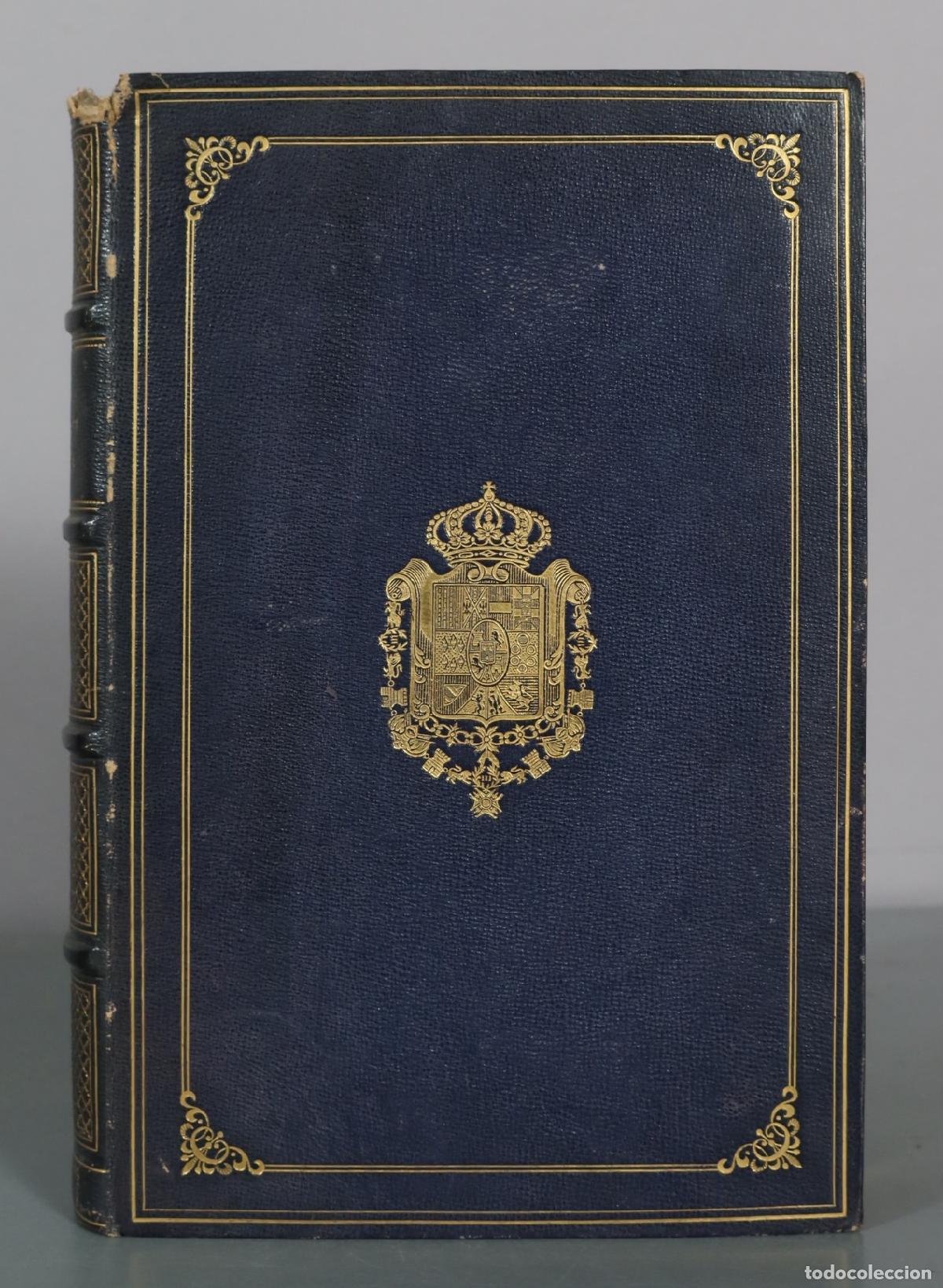 Libros antiguos: ANUARIO DE LA COMISION PERMANENTE DE PESCA PARA 1868 FERNANDEZ, CES&Aacute;REO. ENCUADERNACION DE LUJO