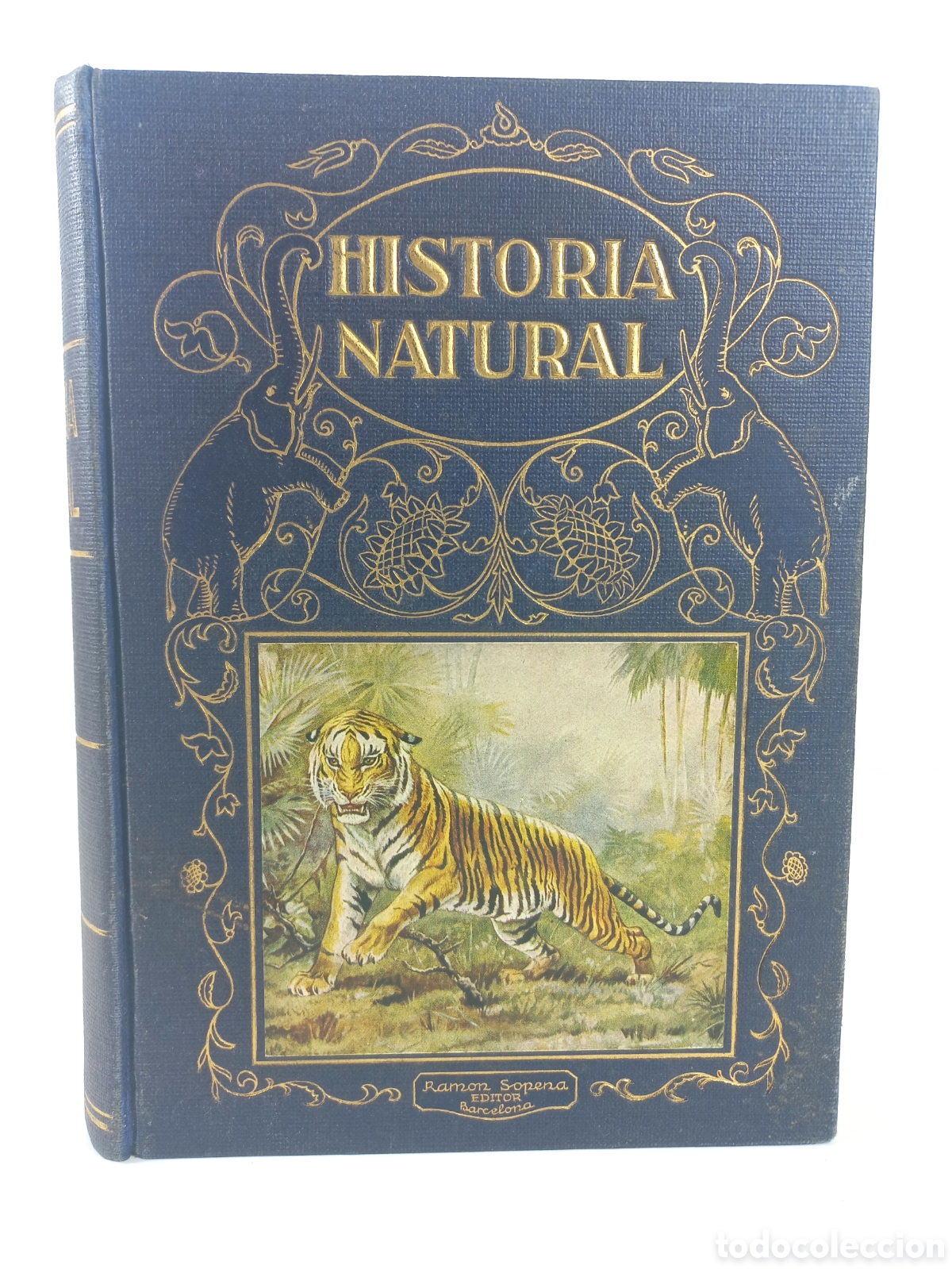 Libros antiguos: Historia Natural. Ramon Sopena. Ilustrado. Falta Portada