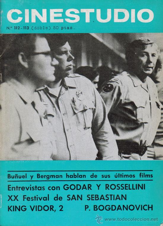 Libros antiguos: LIBRO CINESTUDIO 1972 N&ordm;112-113 SPAIN - Foto 1