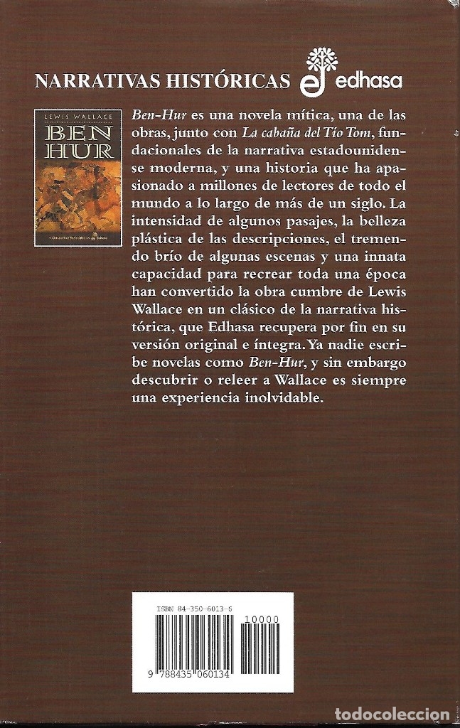 Libros antiguos: BEN HUR. LEWIS WALLACE. - Foto 2
